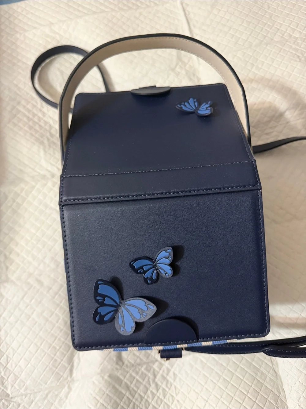 Kate spade butterfly picnic basket purse
